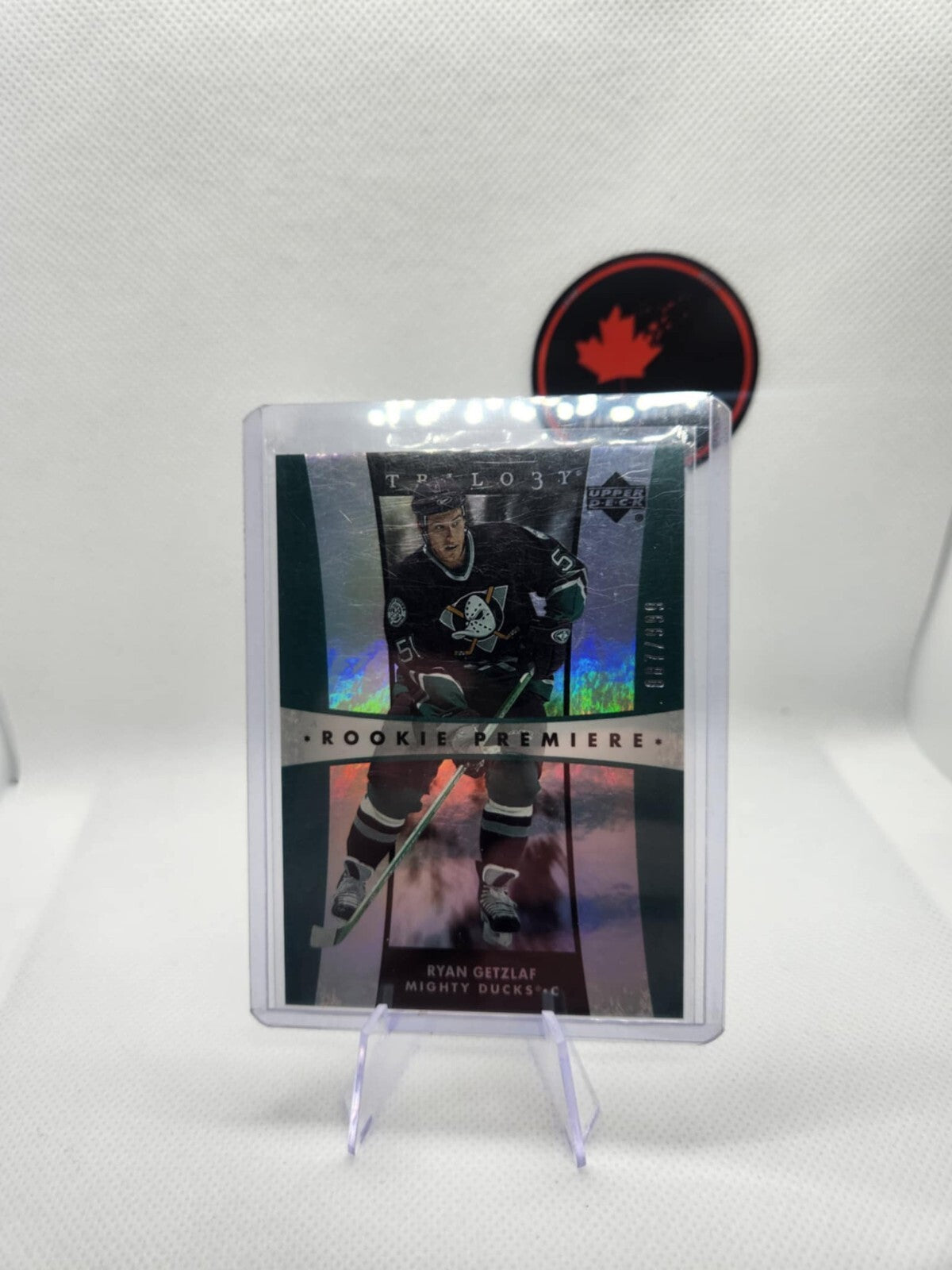2005-06 Upper Deck Trilogy #172 Ryan Getzlaf RC Numbered /999