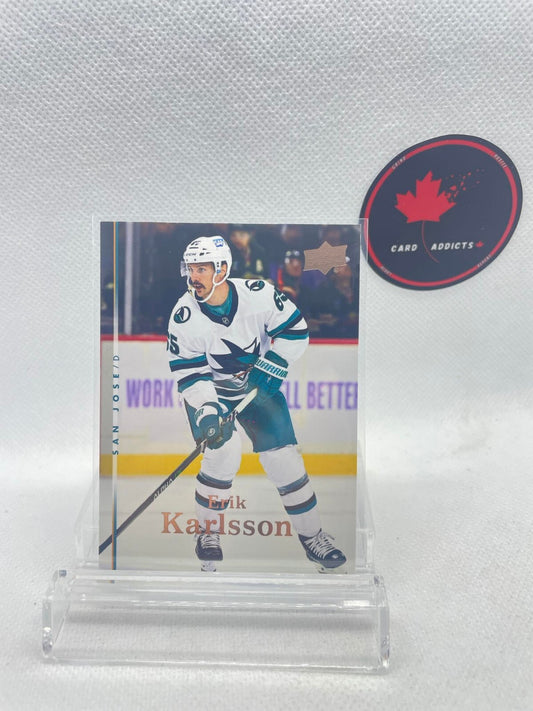 2022-23 UD Extended Series 2007-08 UD Retro Erik Karlsson