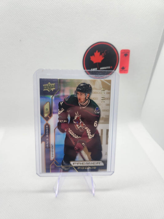 Janis Moser 2021-22 Upper Deck Premier Rookie Gold /199
