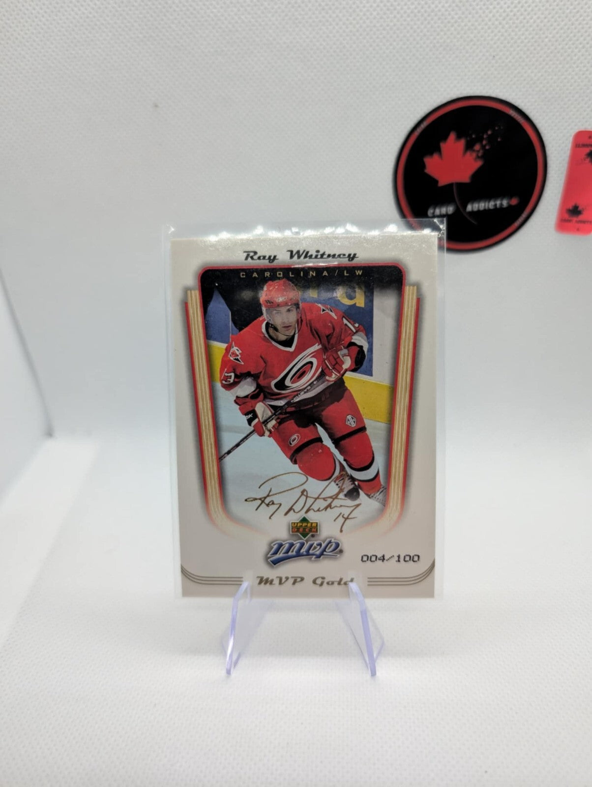 2006-07 UD MVP-RAY WHITNEY-GOLD SCRIPT/100