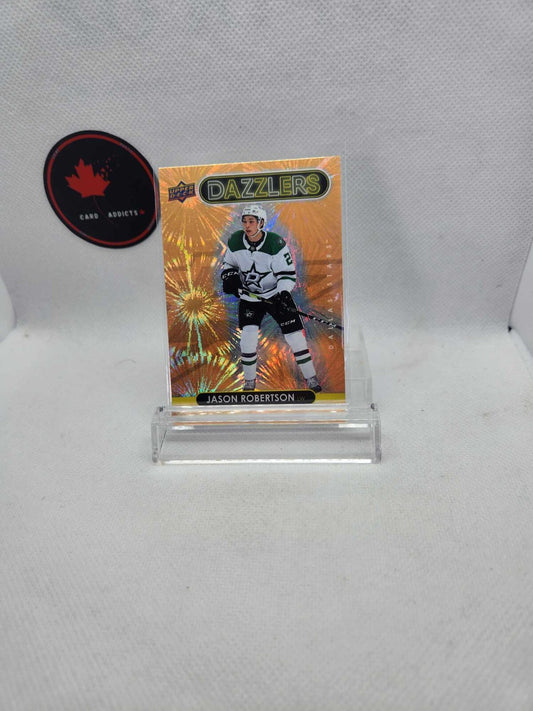 Jason Robertson, 2021-22 Orange Dazzlers Card