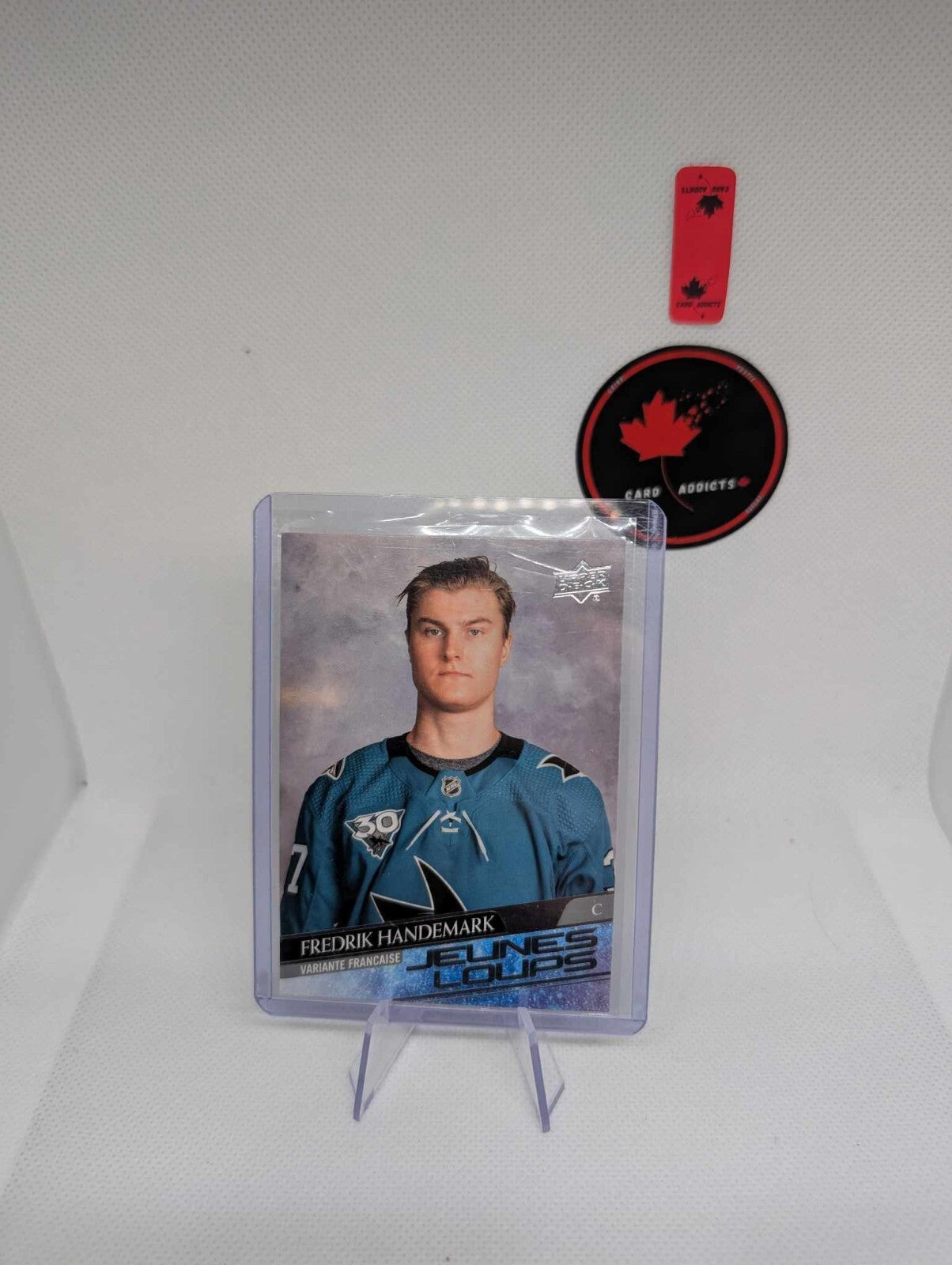 Upper Deck 2020-21 French Young Guns / Jeunes Loups - FREDRIK HANDEMARK Rookie