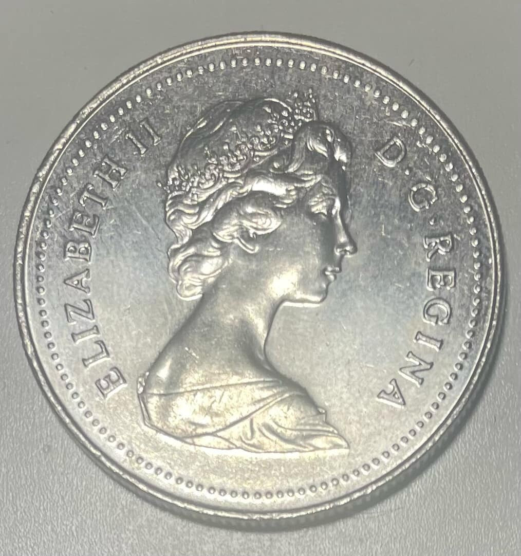 1978 Canadian 1$ One Dollar Nickel Coin Canada REF I