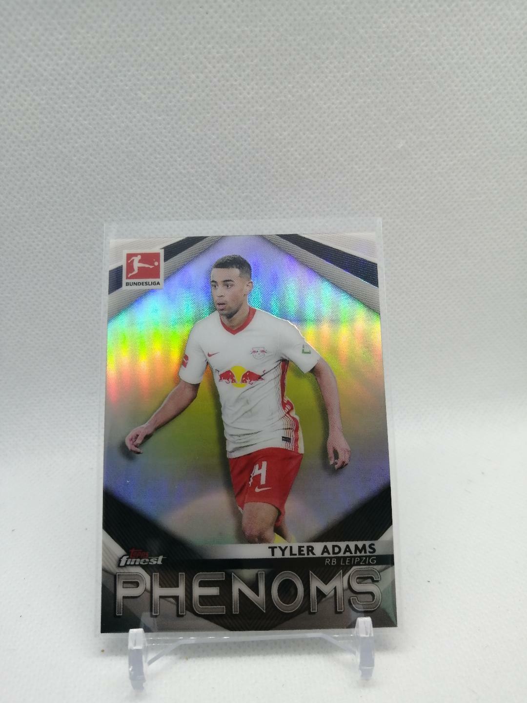 2020-21 Topps Finest Bundesliga Tyler Adams RB Leipzig Finest Phenoms #FPH-TA