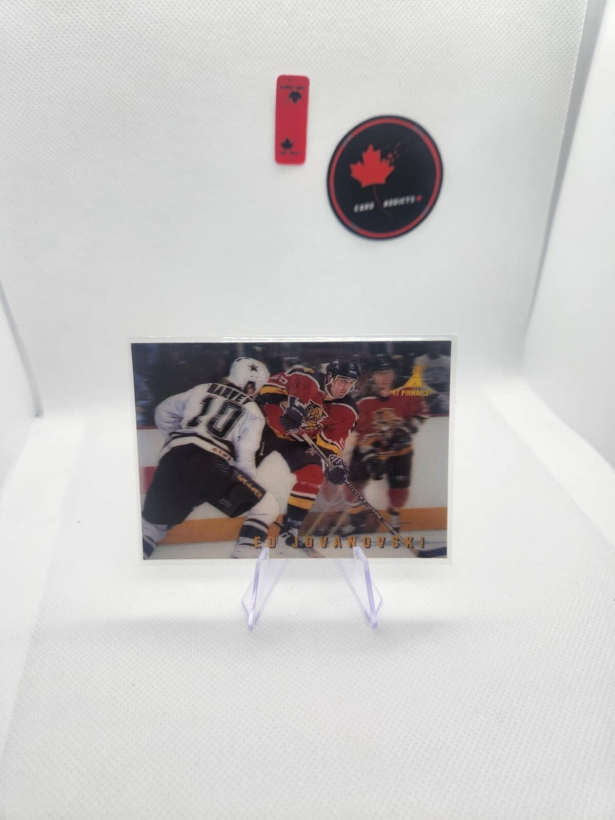 1996-1997 McDonald's PINNACLE 3D #6 Ed Jovanovski Florida Panthers Ice Breakers.