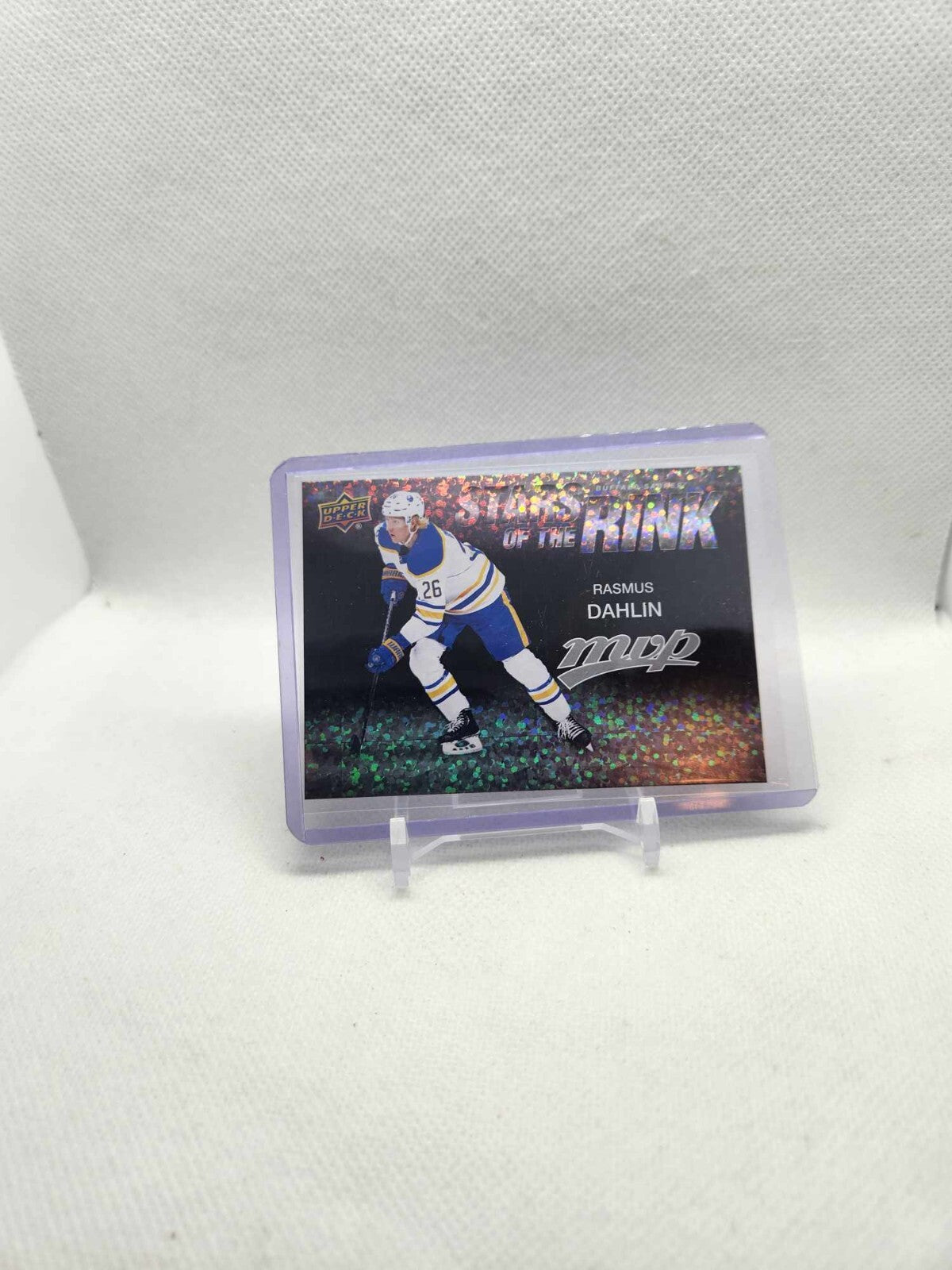 Rasmus Dahlin 2023-24 Upper Deck MVP Stars of the Rink Insert Card #SS-6