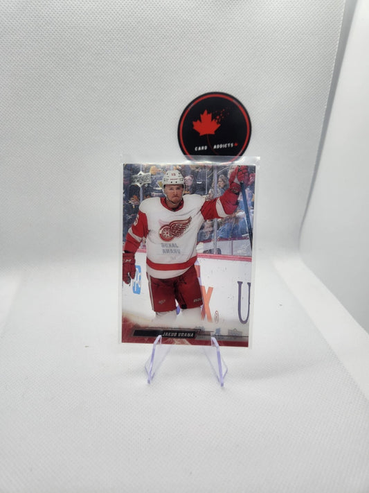 2022-23 Upper Deck Jakub Vrana Detroit Red Wings Clear Cut Parallel