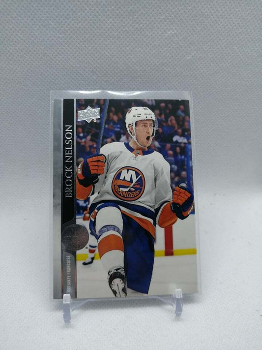 2020-21 Ud Base French Variation Brock Nelson