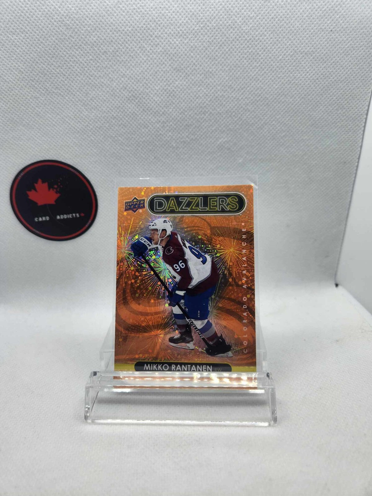 2021-22 Upper Deck Dazzlers Orange #DZ-61 Mikko Rantanen