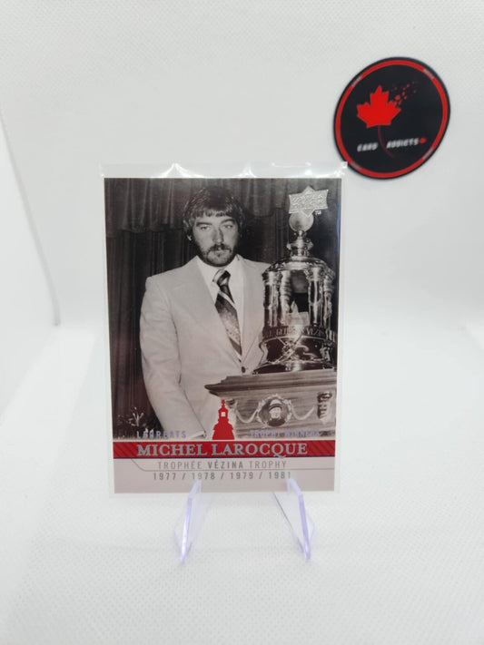 2008-09 Montreal Canadiens Centennial Trophy Winners #267 Michel Larocque
