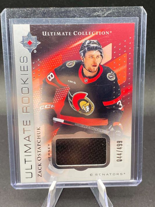 2024-25 UD Ultimate Collection - Ultimate Rookie Jersey /499 Zack Ostapchuk #159