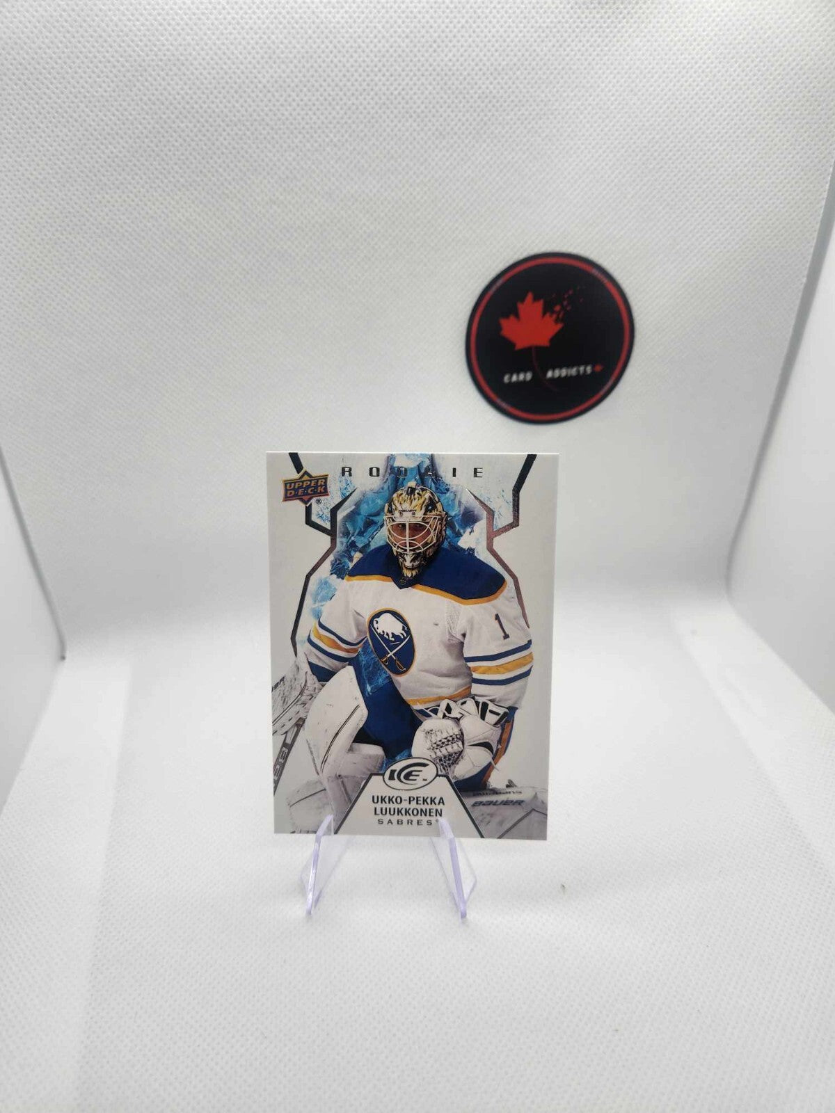 Ukko-Pekka Luukkonen 2021-22 Upper Deck Ice #102 RC Rookie