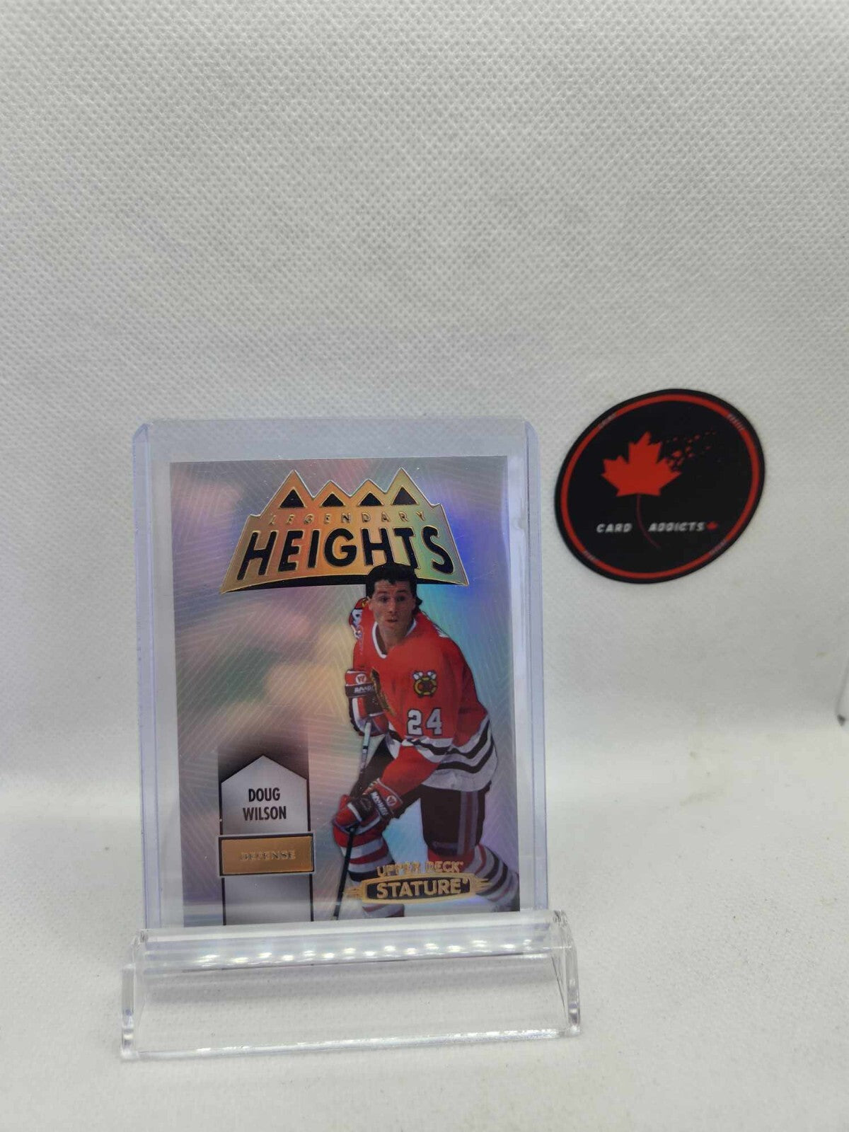 2021-22 Upper Deck Stature Legendary Heights Doug Wilson #LH-7