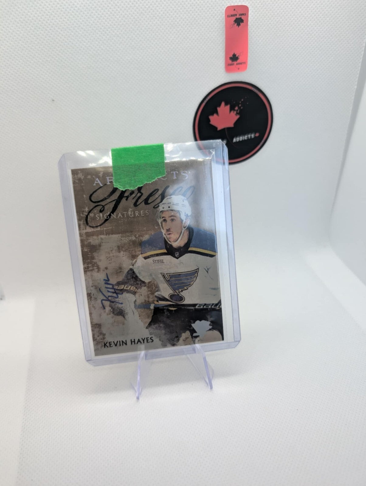 2024-25 Upper Deck Artifacts Kevin Hayes Fresco Signatures # FS-KH