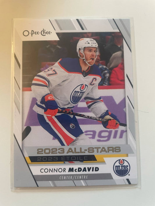 2019-20 O-Pee-Chee Connor McDavid Edmonton Oilers All-Star