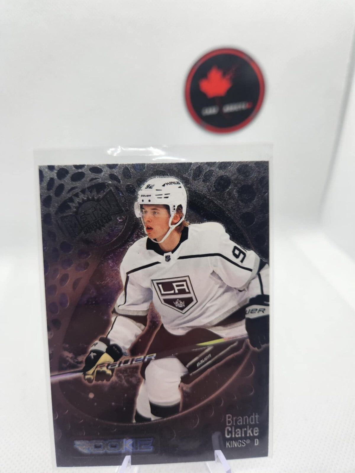 Brandt Clarke Rookie 2022-23 Metal Universe Blue Spectrum FX #195 Los Angeles
