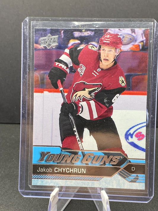 2016-17 UPPER DECK JAKOB CHYCHRUN YOUNG GUNS #206