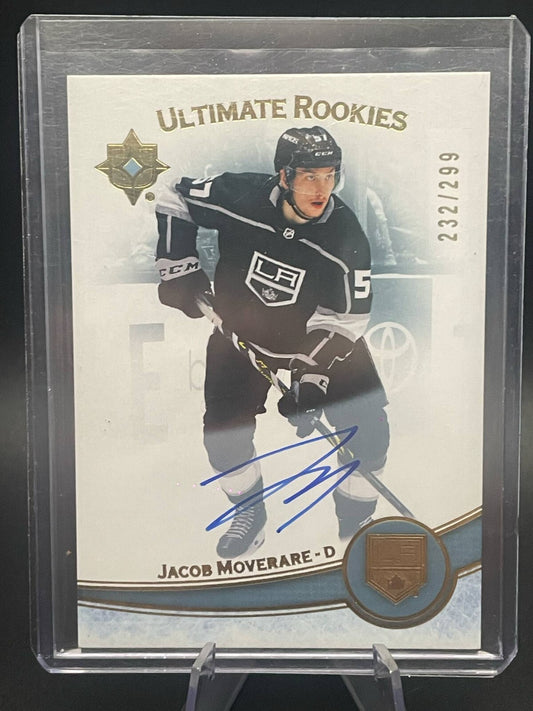 2022-23 UD ULTIMATE COLLECTION JACOB MOVERARE RC AUTO /299 ULTIMATE ROOKIES #131