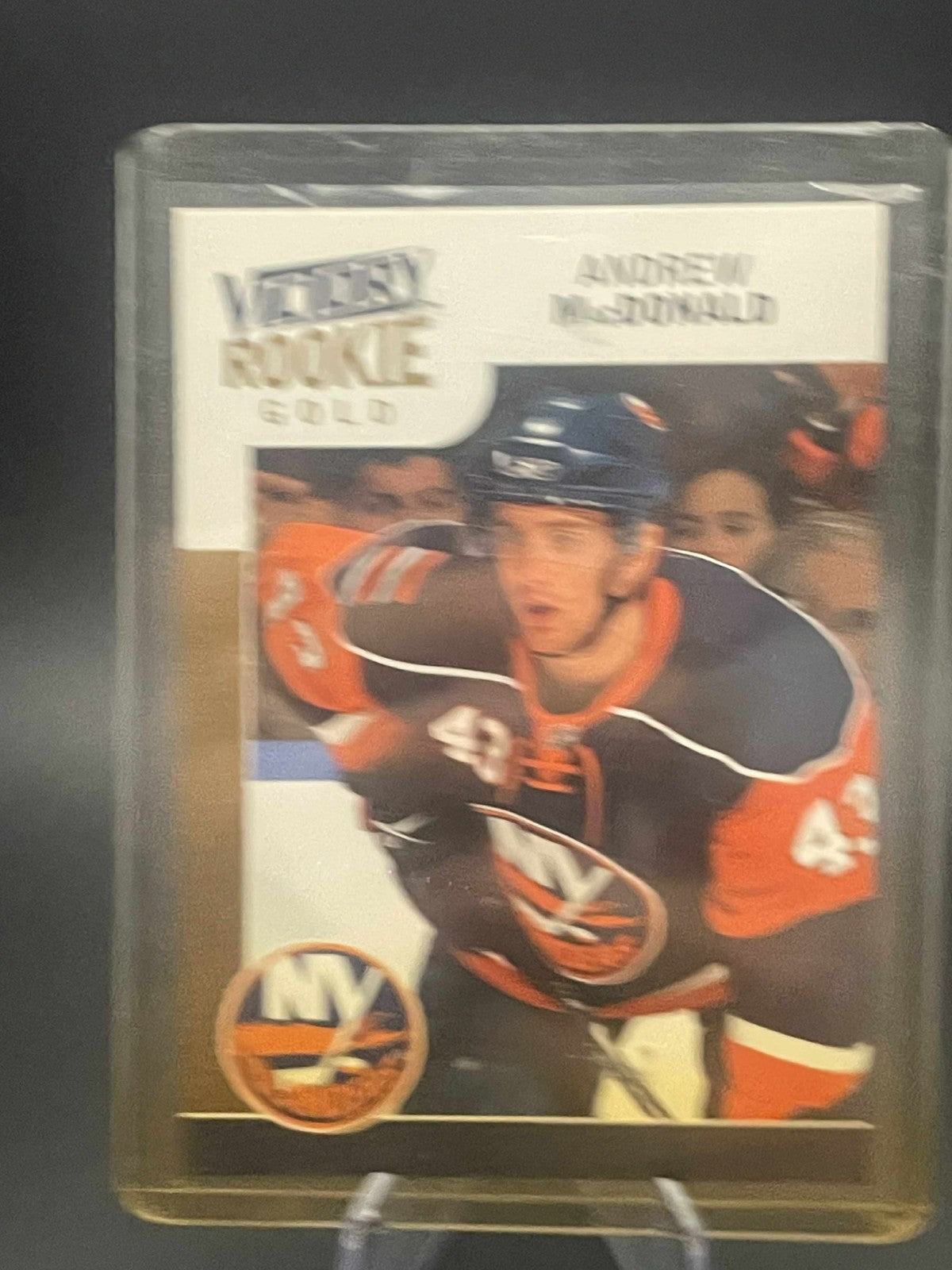 2009-10 Upper Deck Victory Rookie Gold Andrew McDonald Rookie RC REF I