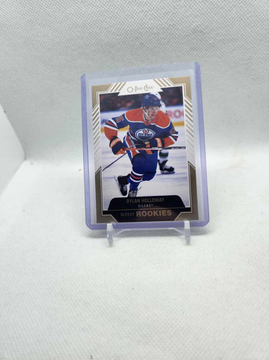 Dylan Holloway 2022-23 O-Pee-Chee Glossy Rookies Bronze R-11