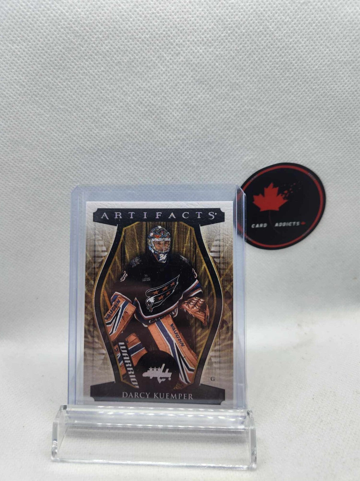2023-24 UPPER DECK ARTIFACTS LEATHER PARALLEL #145 DARCY KUEMPER CAPITALS