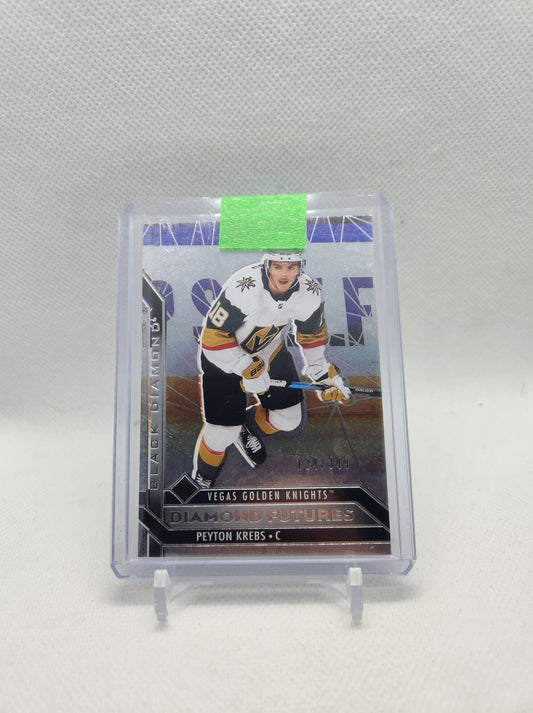2020-21 Upper Deck Black Diamond Futures /349 Peyton Krebs #BDF-PK Rookie RC