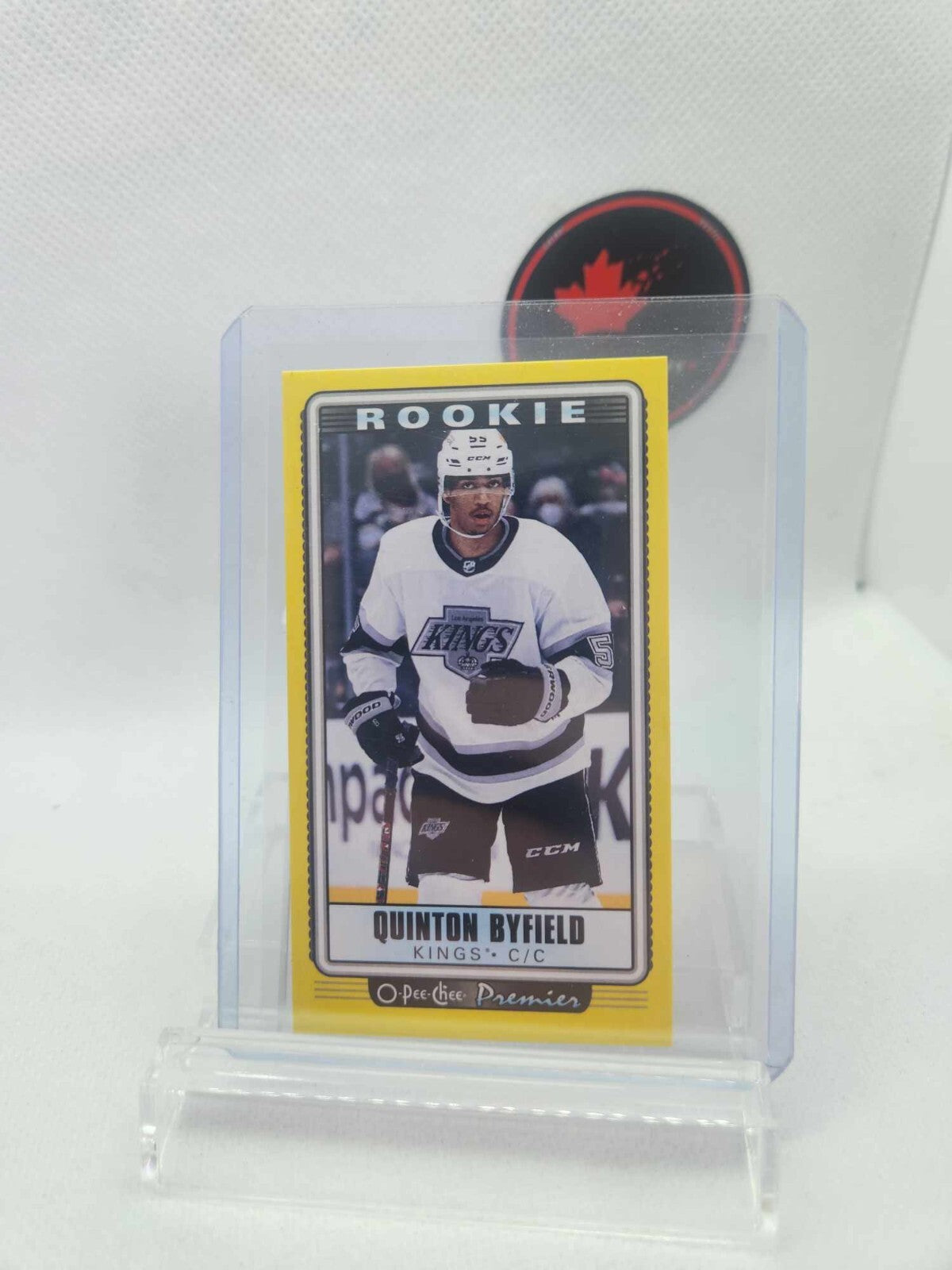 2021 OPC Premier Tallboy QUINTON BYFIELD Rookie Card RC - Yellow #P38
