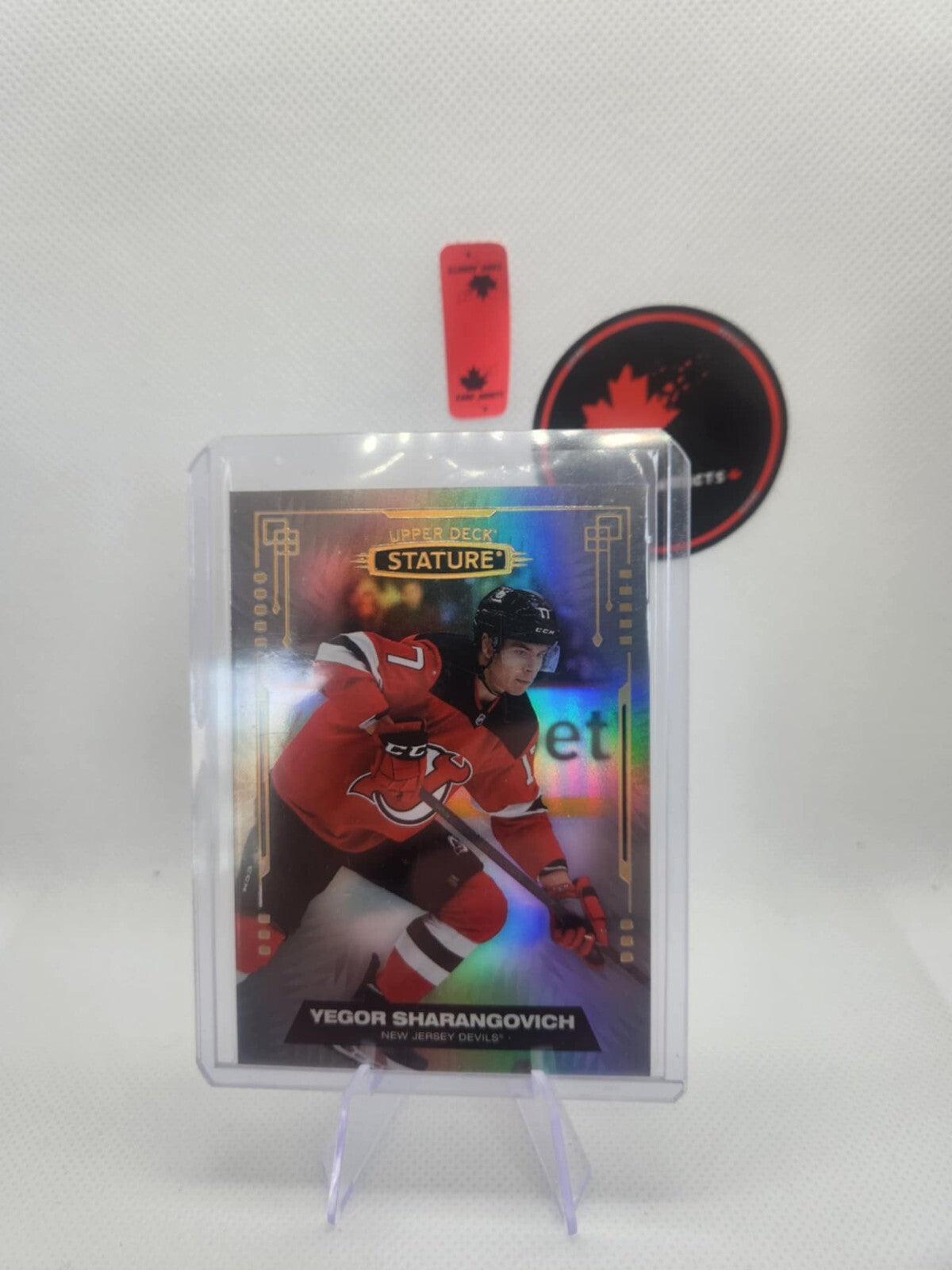 2021-22 Upper Deck Stature BASE #53.-YEGOR SHARANGOVICH Devils
