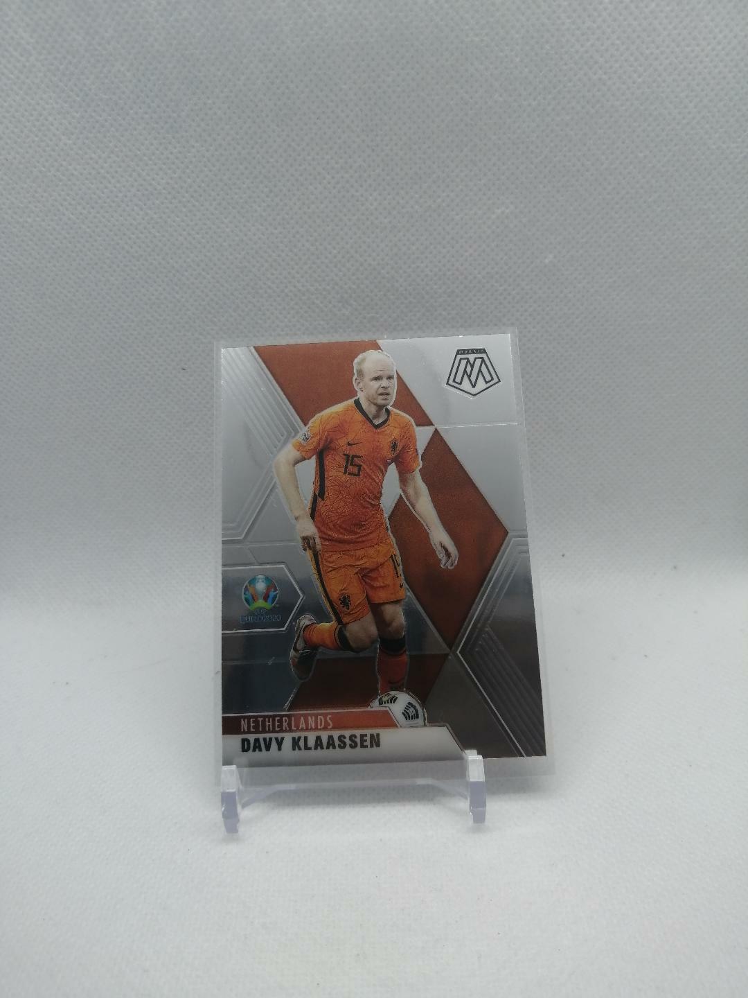 2021 Panini Mosaic UEFA Euro 2020 #146 Davy Klaassen Netherlands Soccer Card