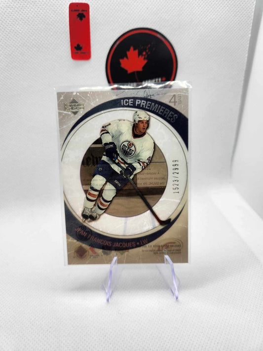 2005-06 UPPER DECK ICE PREMIERES #268 JEAN-FRANCOIS JACQUES RC #/2999