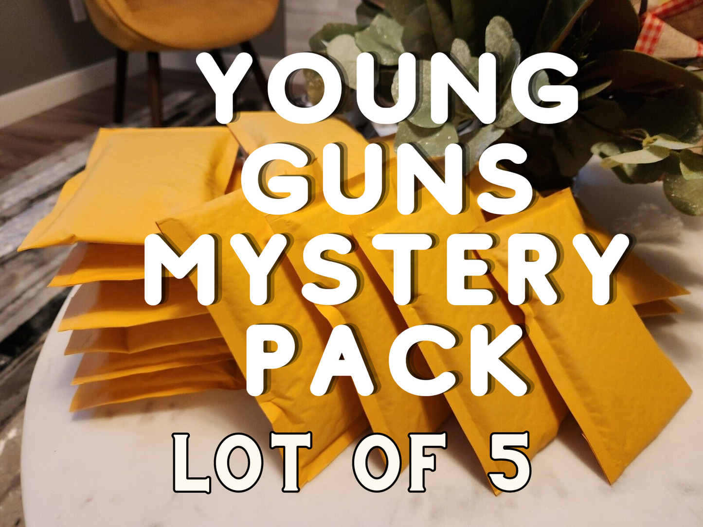 LOT OF (5) Random Young Guns Rookie Card NHL Mystery Pack Rookie YG