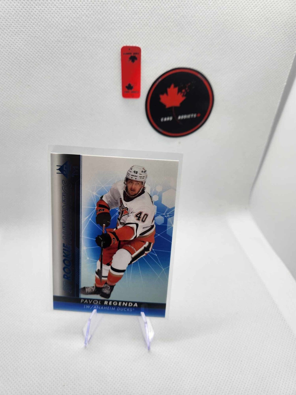 2022-23 SP - Rookie Authentics Blue #128 Pavol Regenda (RC)