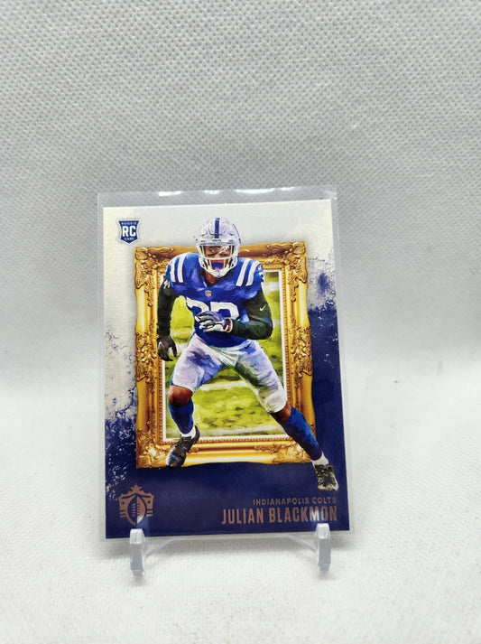 Julian Blackmon RC 2020 Panini Gridiron Kings GK-33 Rookie A251