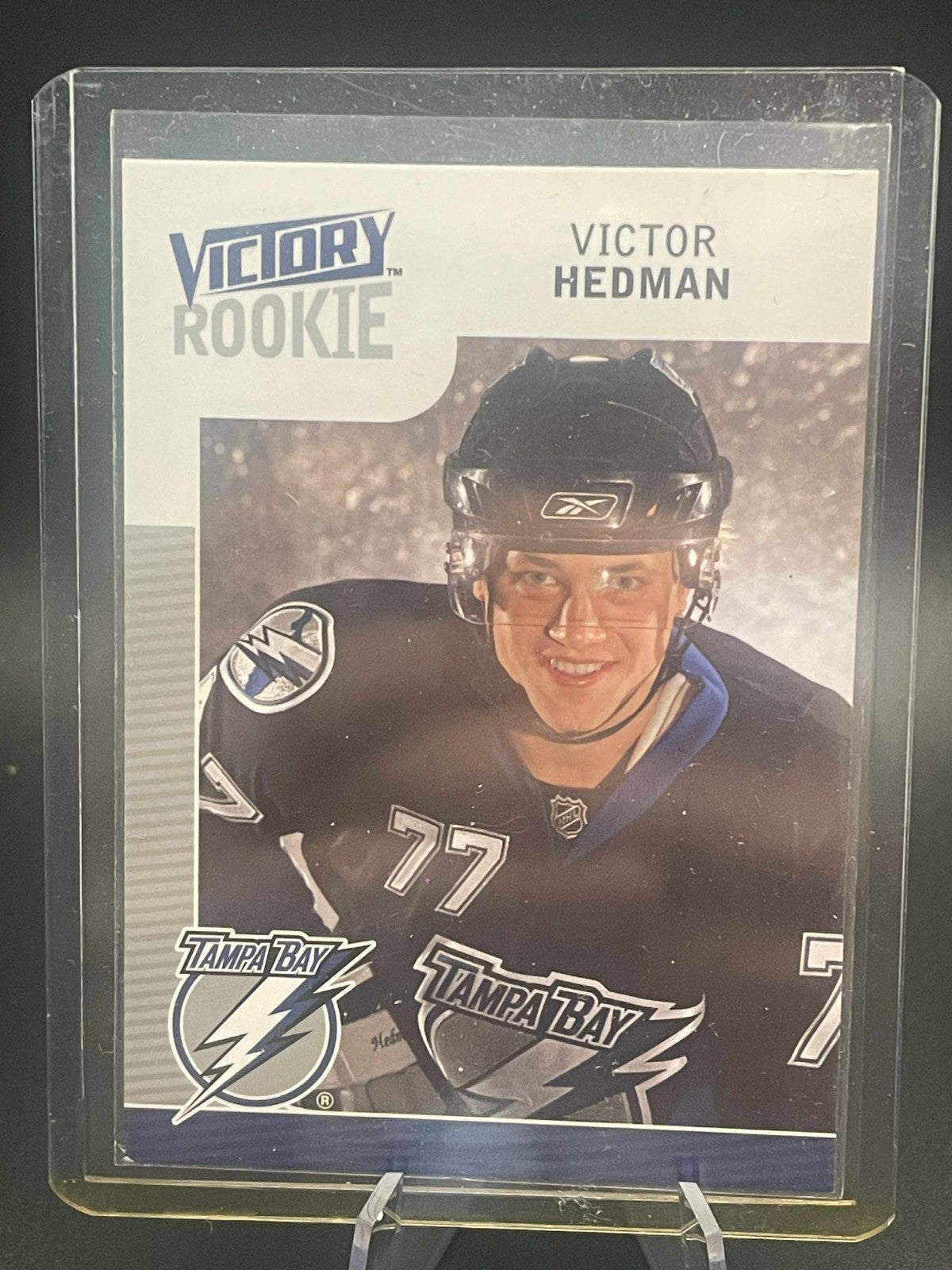 2009-10 Upper Deck Victory Rookie Victor Hedman #331 Rookie  REF I