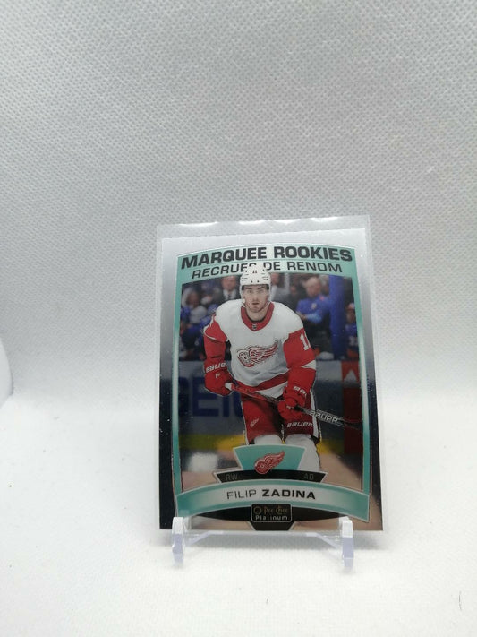 2019-20 OPC Platinum FILIP ZADINA Marquee Rookies, Detroit Red Wings, No. 173