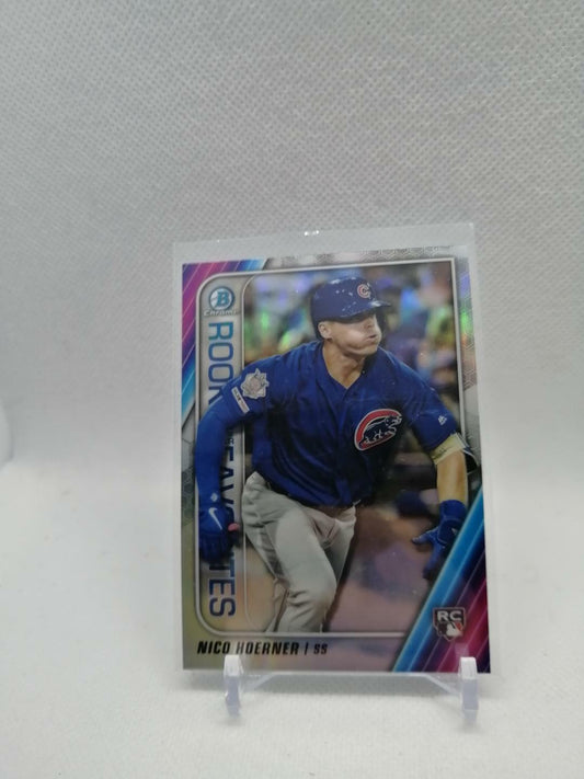 2020 Bowman Chrome Nico Hoerner Rookie Of The Year Favorites #ROYF-NH Cubs