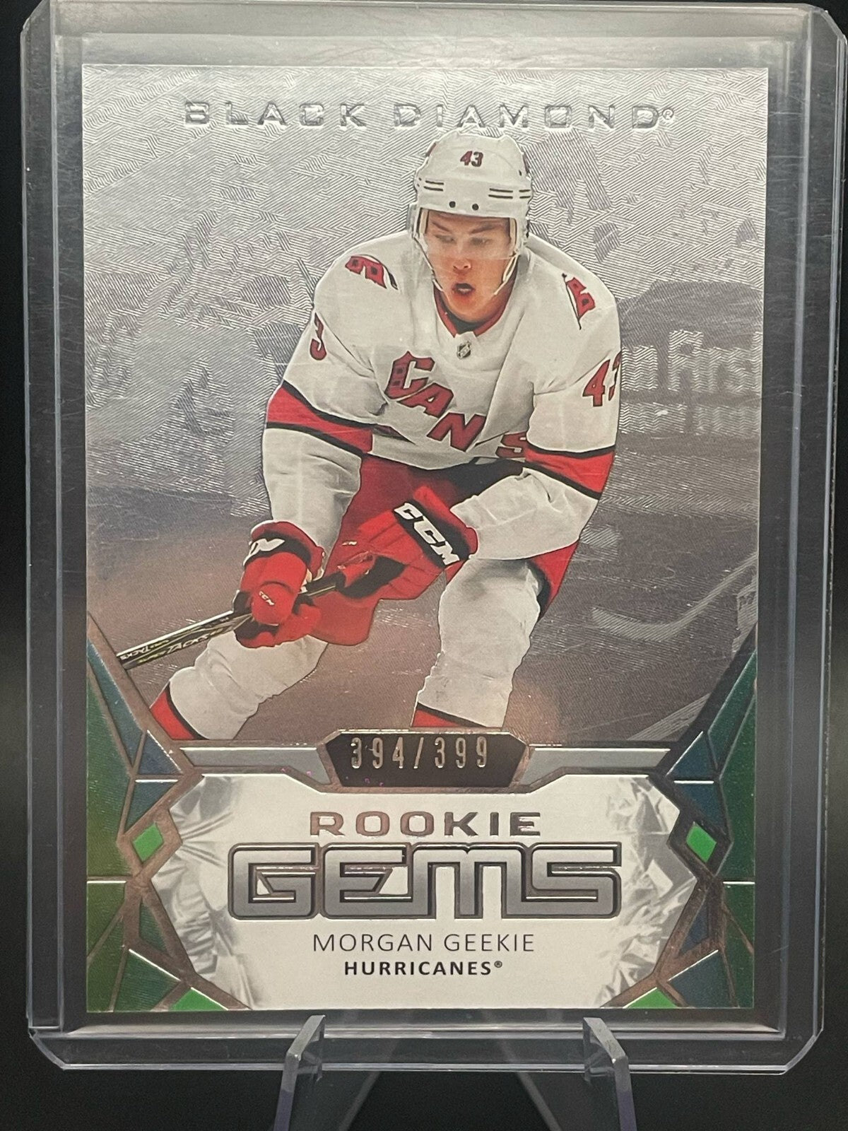 2020-21 Black Diamond Rookie Gems Spectrum #RGMG Morgan Geekie /399