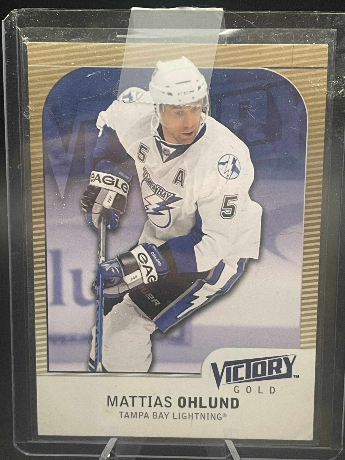 2009-10 Upper Deck Victory Gold Mattias Ohlund Tampa Bay Lightning #294 REF I