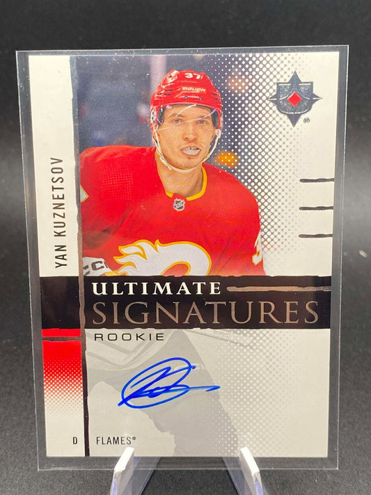 2024-25 UD Ultimate Collection Signatures Rookie Yan Kuznetsov Auto #URS-YK