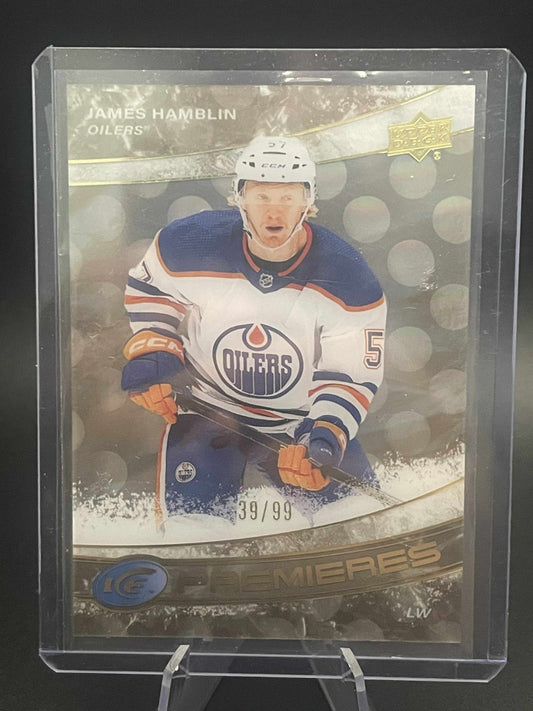 2022-23 Upper Deck Hockey Premieres /99 JAMES HAMBLIN No. 168!