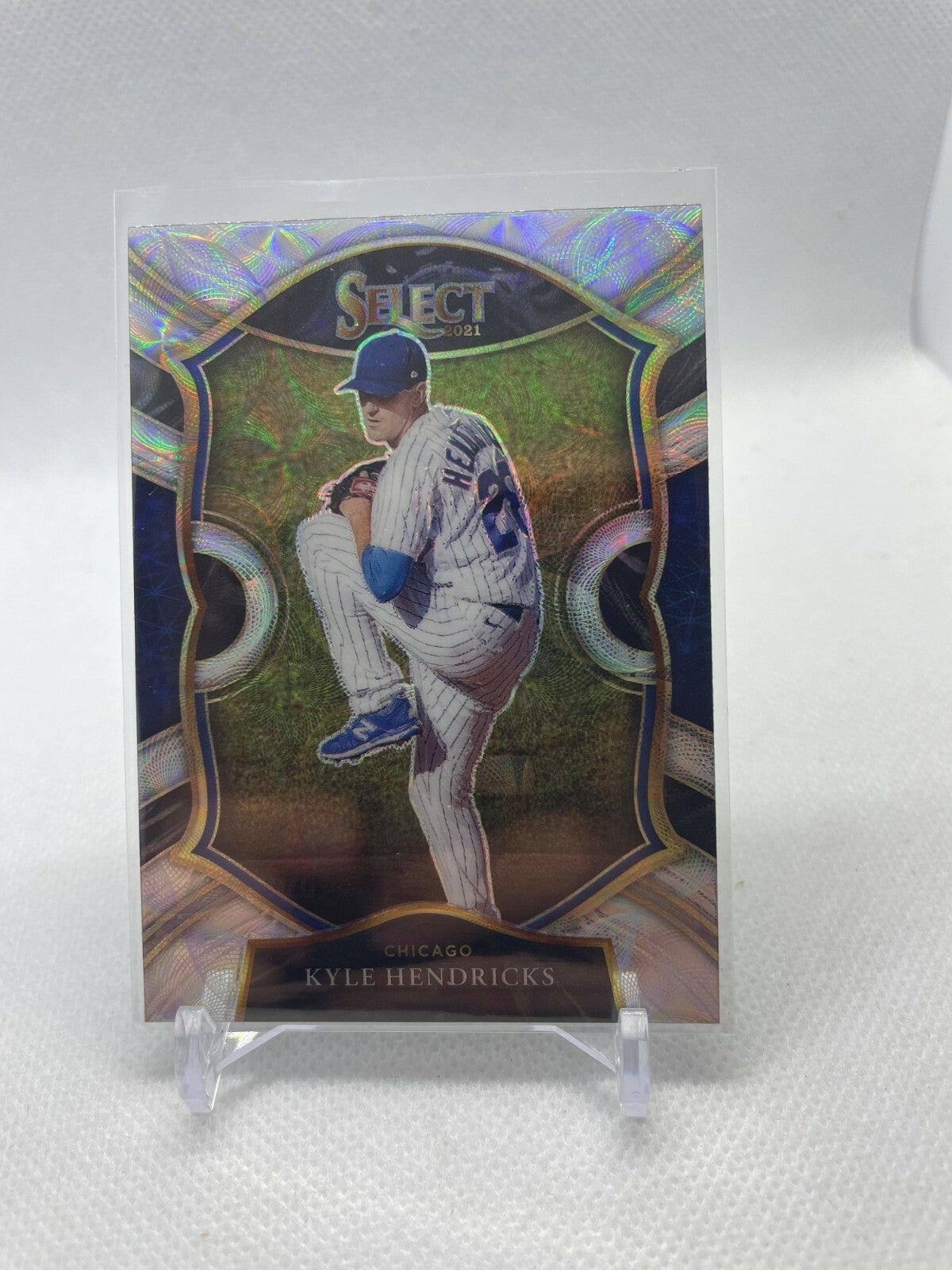 2021 Select Concourse #74 Kyle Hendricks - Chicago Cubs refractor
