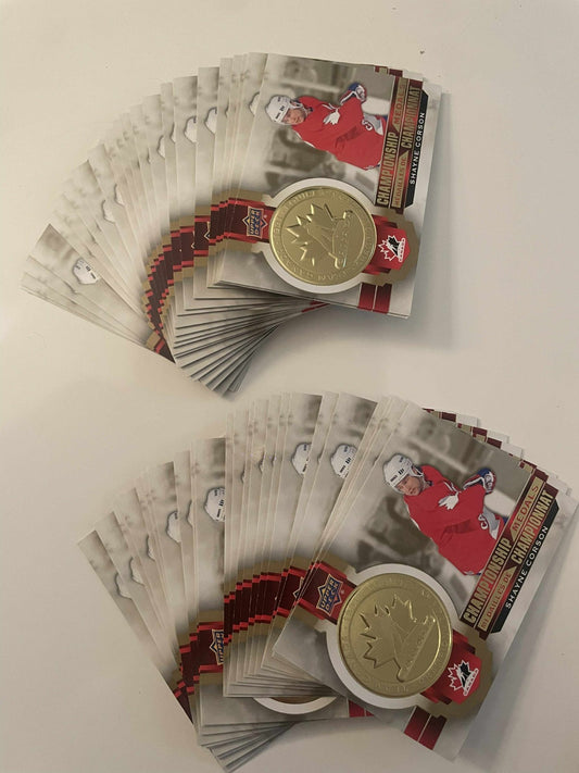 SHAYNE CORSON Championship Medals 21-22 Upper Deck Tim Hortons Lot Of 48 Cards