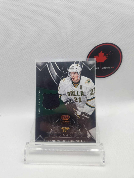 2012-13 Crown Royale Lords of the NHL Materials #LNLE Loui Eriksson Relic
