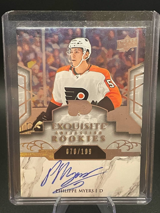2019-20 Exquisite Platinum Rookie Auto Signatures PHILIPPE MYERS #R19 SP /199