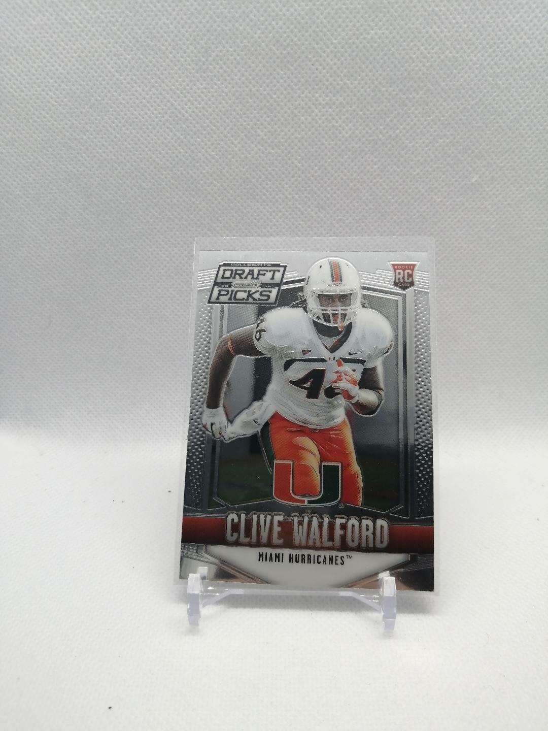 2015 Panini Prizm Draft Picks #109 Clive Walford RC - NM-MT