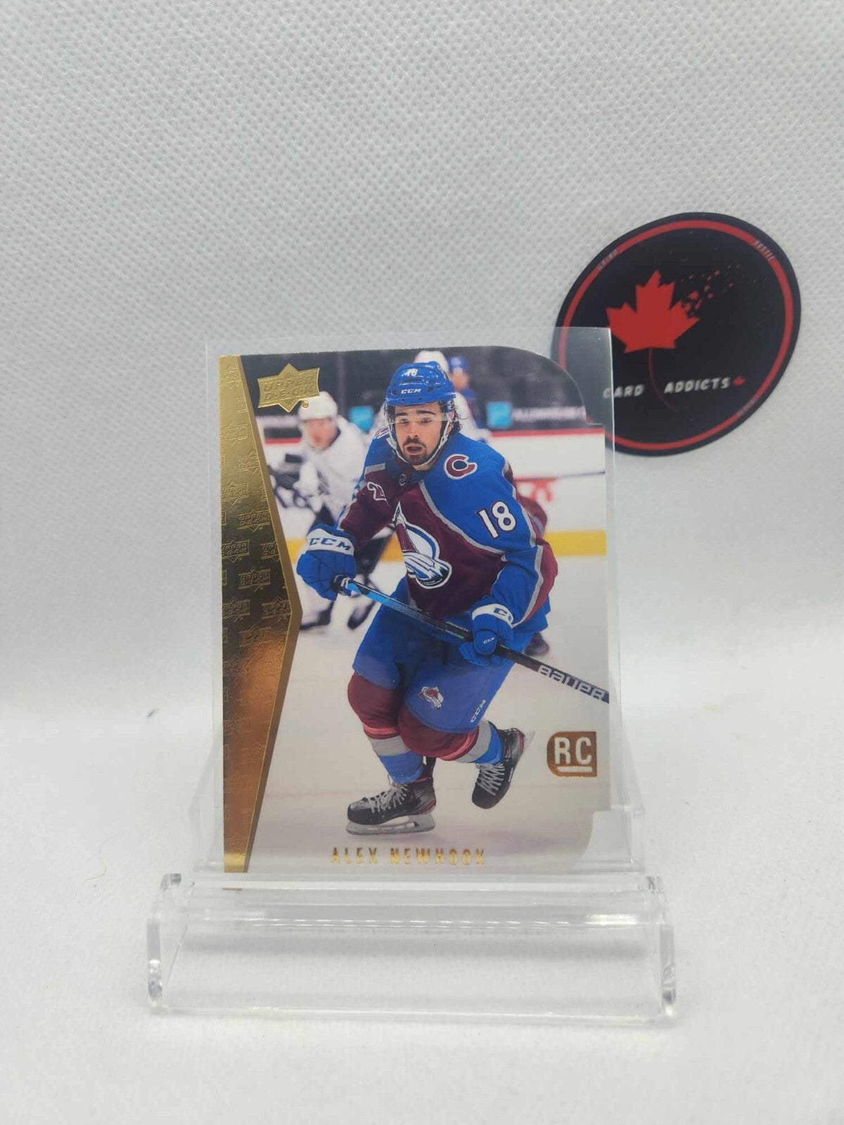 Alex Newhook 2021-22 Uper Deck 94-95 Rookie Die-Cut RC #RDT-4