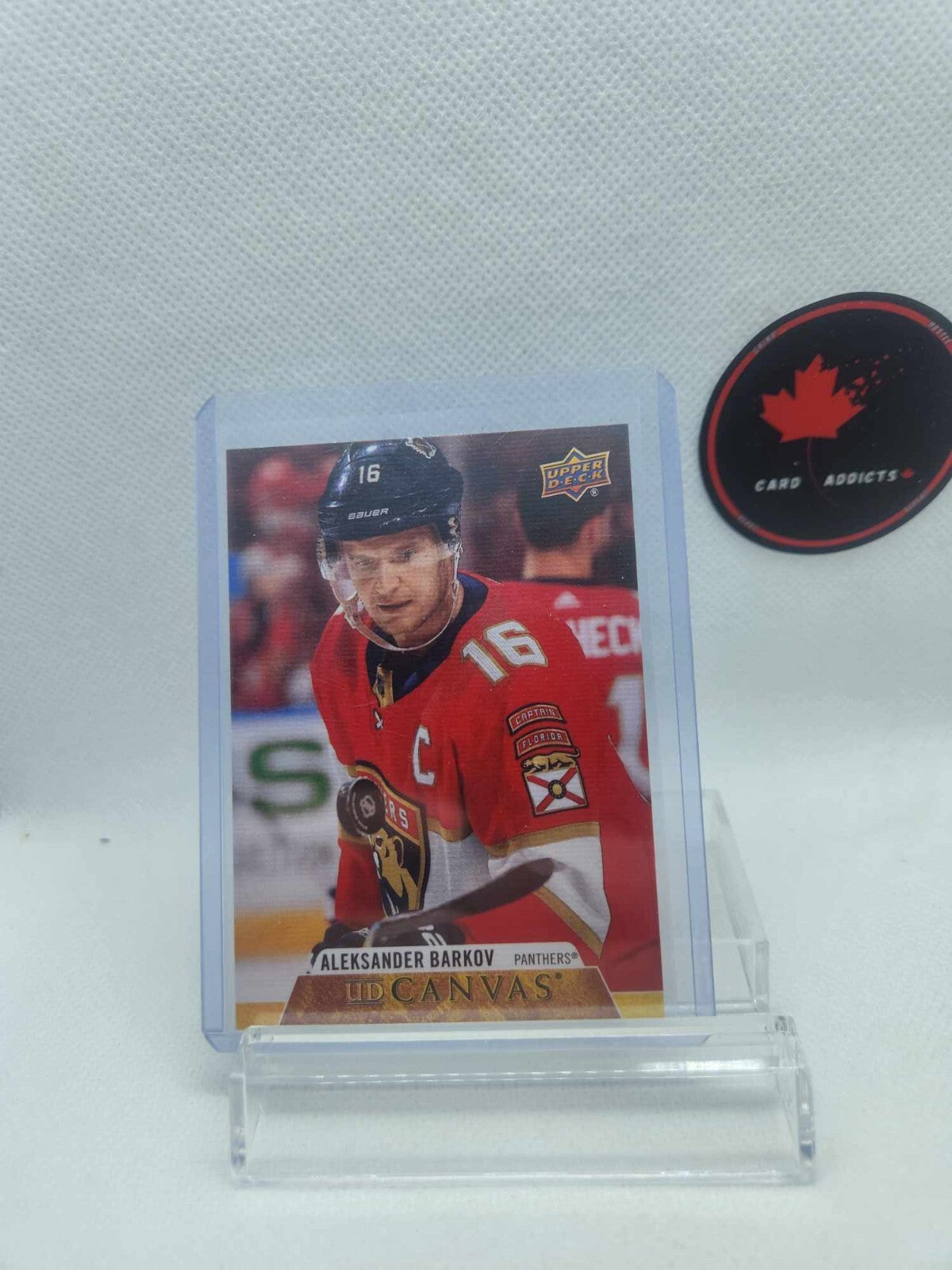 2020-21 Upper Deck UD Canvas Aleksander Barkov #C157 Florida Panthers