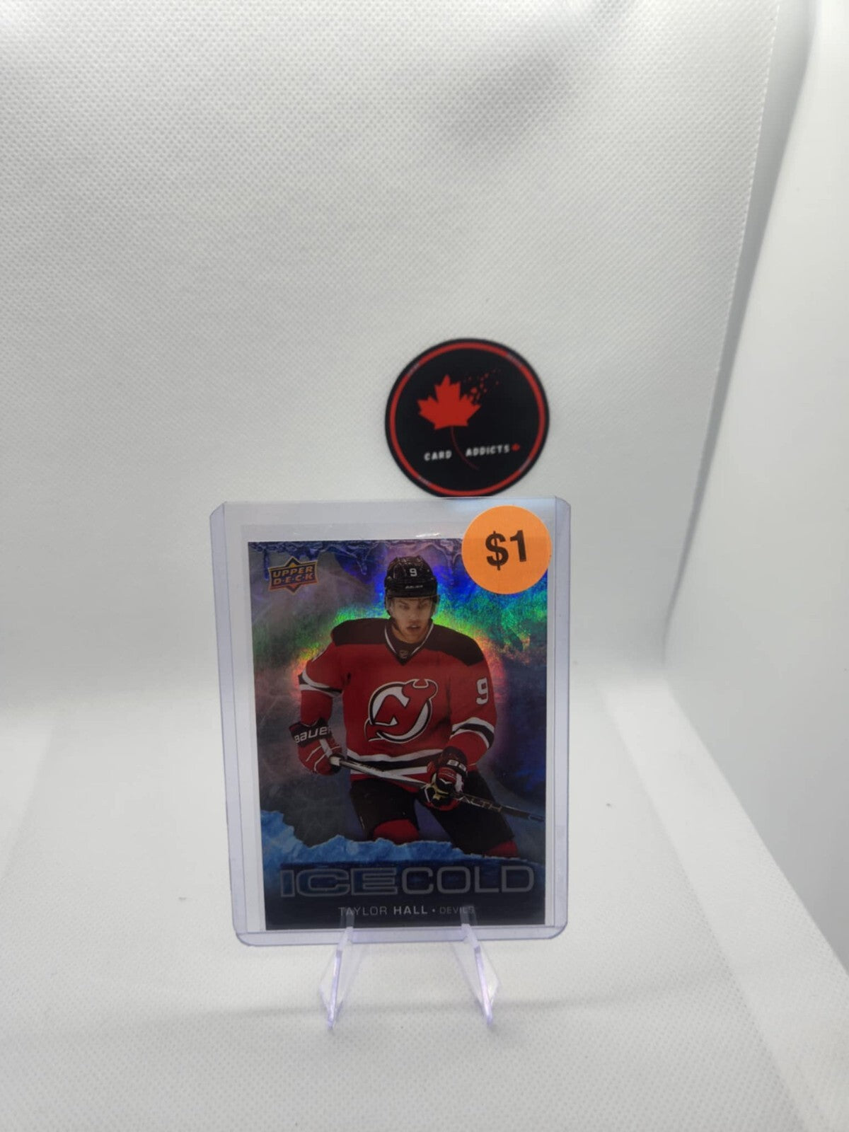 2017-18 Upper Deck Overtime Ice Cold #IC13 Taylor Hall