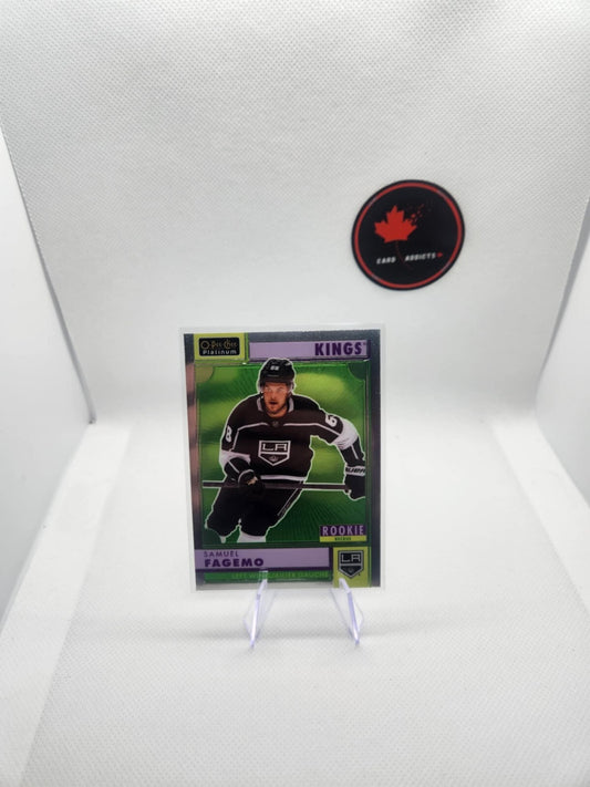 2022-23 UD OPC Platinum Retro R-76 Samuel Fagemo, Los Angeles Kings
