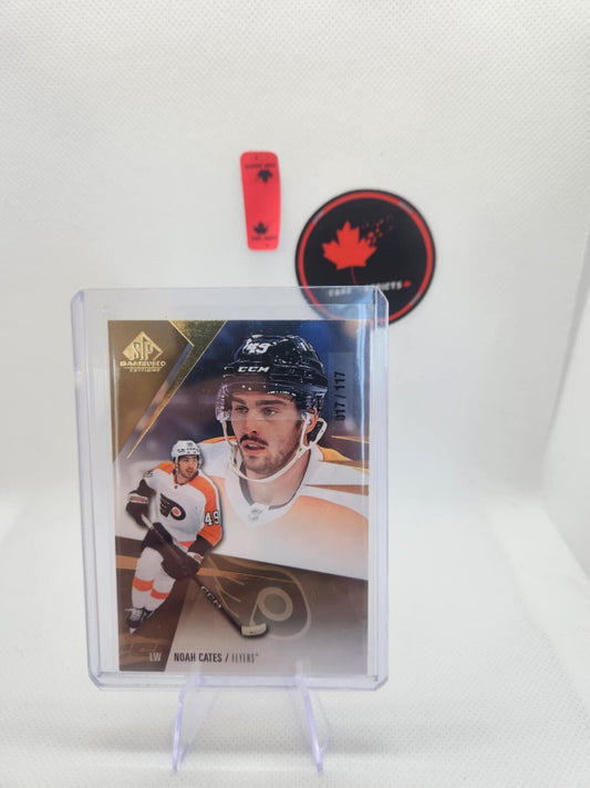 Noah Cates 2023-24 SP Game Used #92 Gold /117